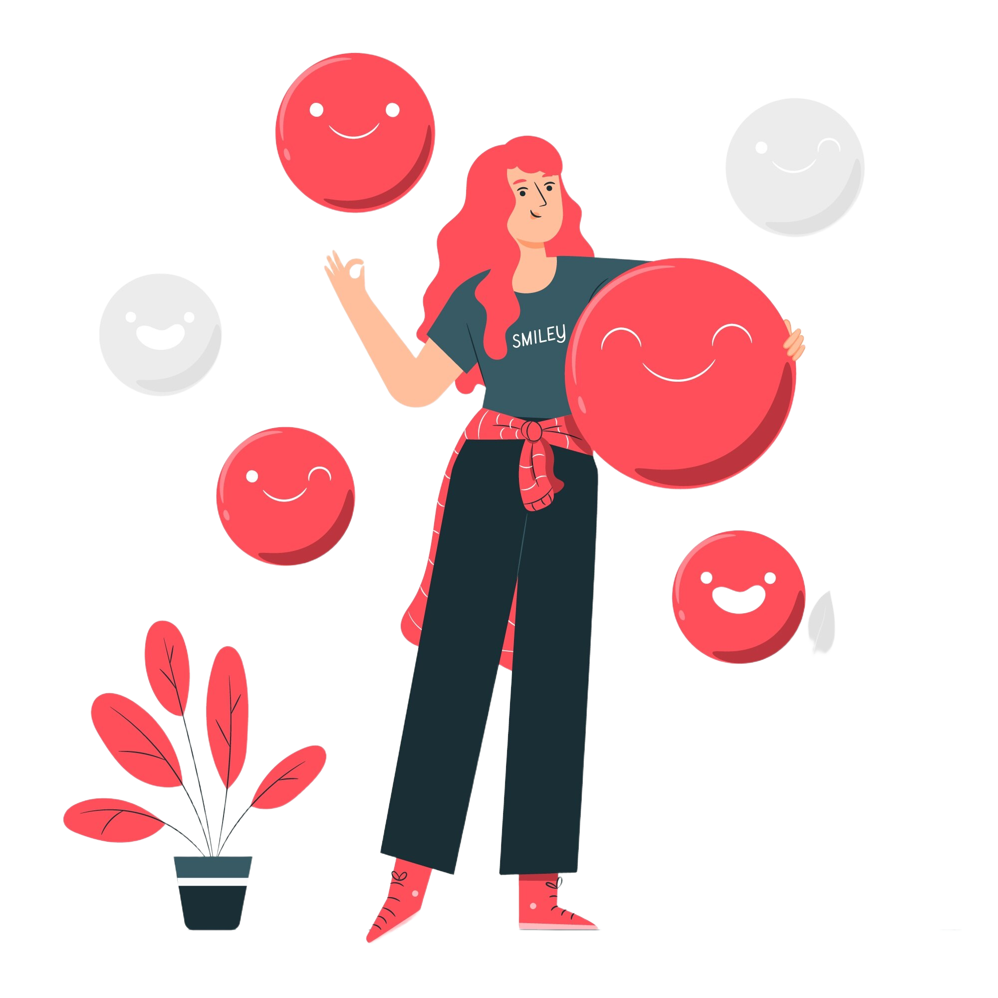 happy person illustration